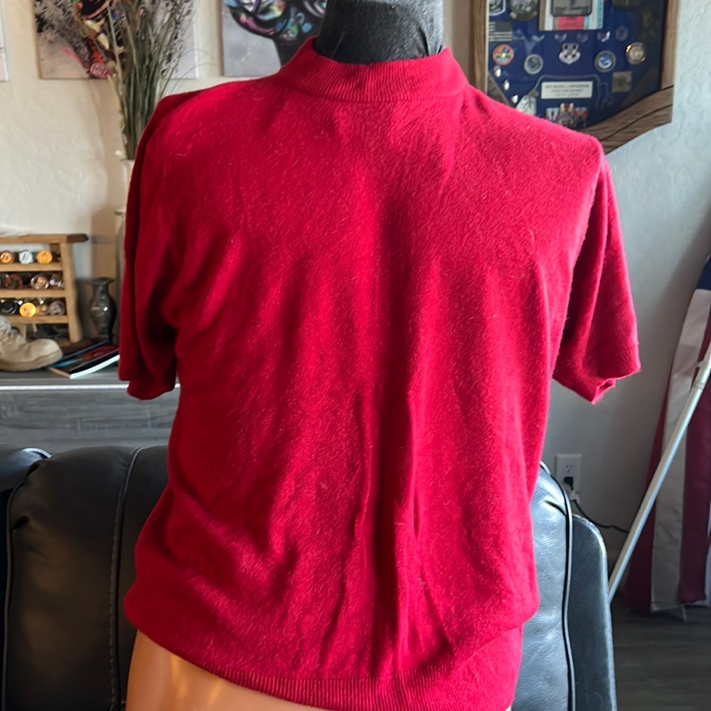 Red Women’s XL Turtleneck Sweater